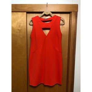 Zara Red Above the Knee dress